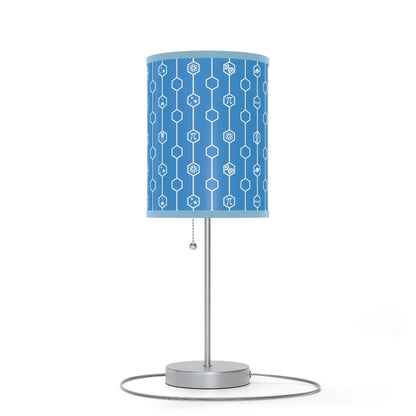 STEM DESK LAMP - BLUE