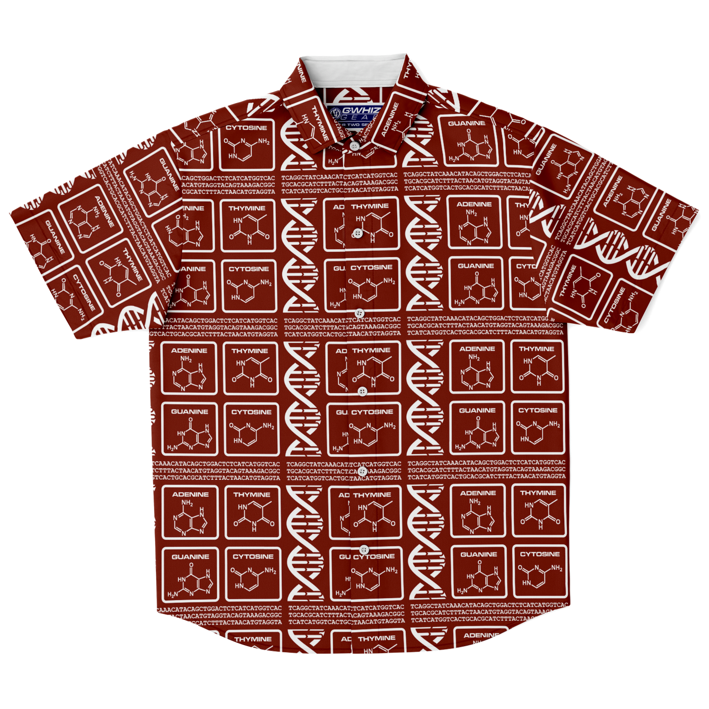 DNA - ALOHA SHIRT - BLOODSHOT RED