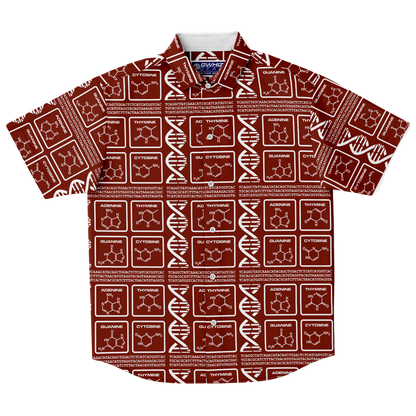 DNA - ALOHA SHIRT - BLOODSHOT RED