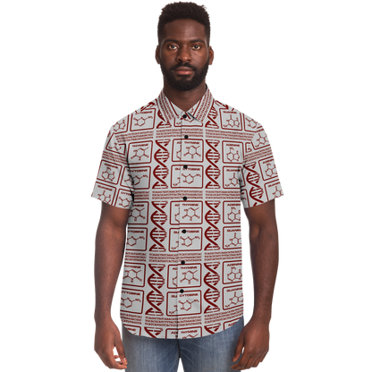 DNA - ALOHA SHIRT - BLOOD ON GREY