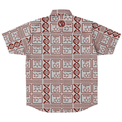 DNA - ALOHA SHIRT - BLOOD ON GREY