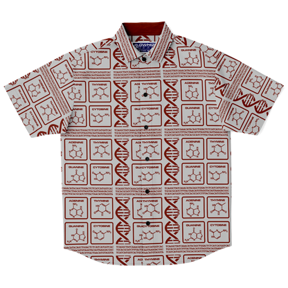 DNA - ALOHA SHIRT - BLOOD ON GREY