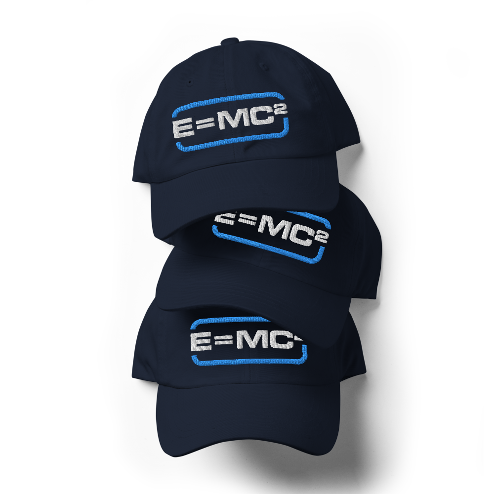 E=MC² DAD HAT