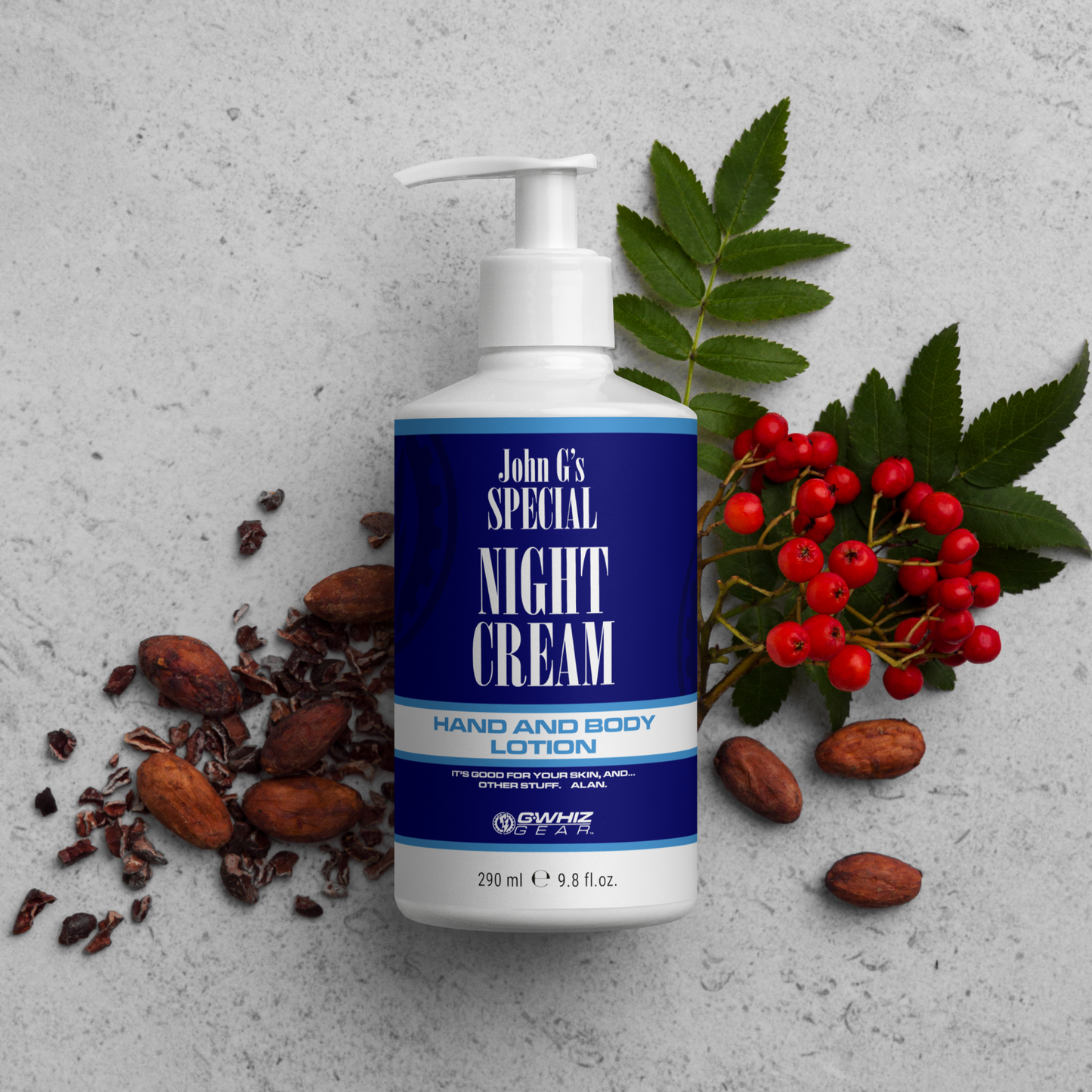 JOHN G'S SPECIAL NIGHT CREAM - FLORAL HAND AND BODY LOTION