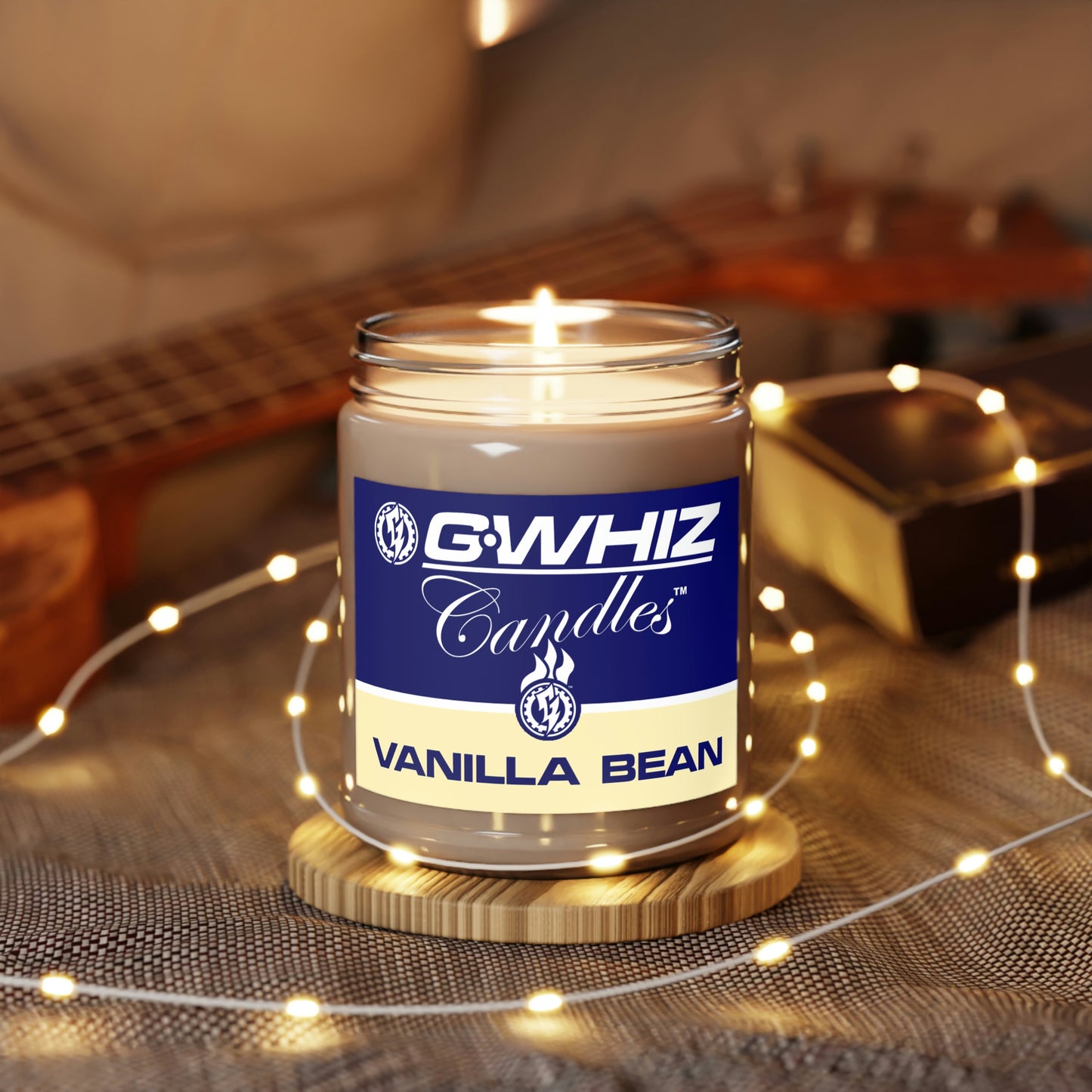 G-WHIZ CANDLES - VANILLA BEAN, 9oz