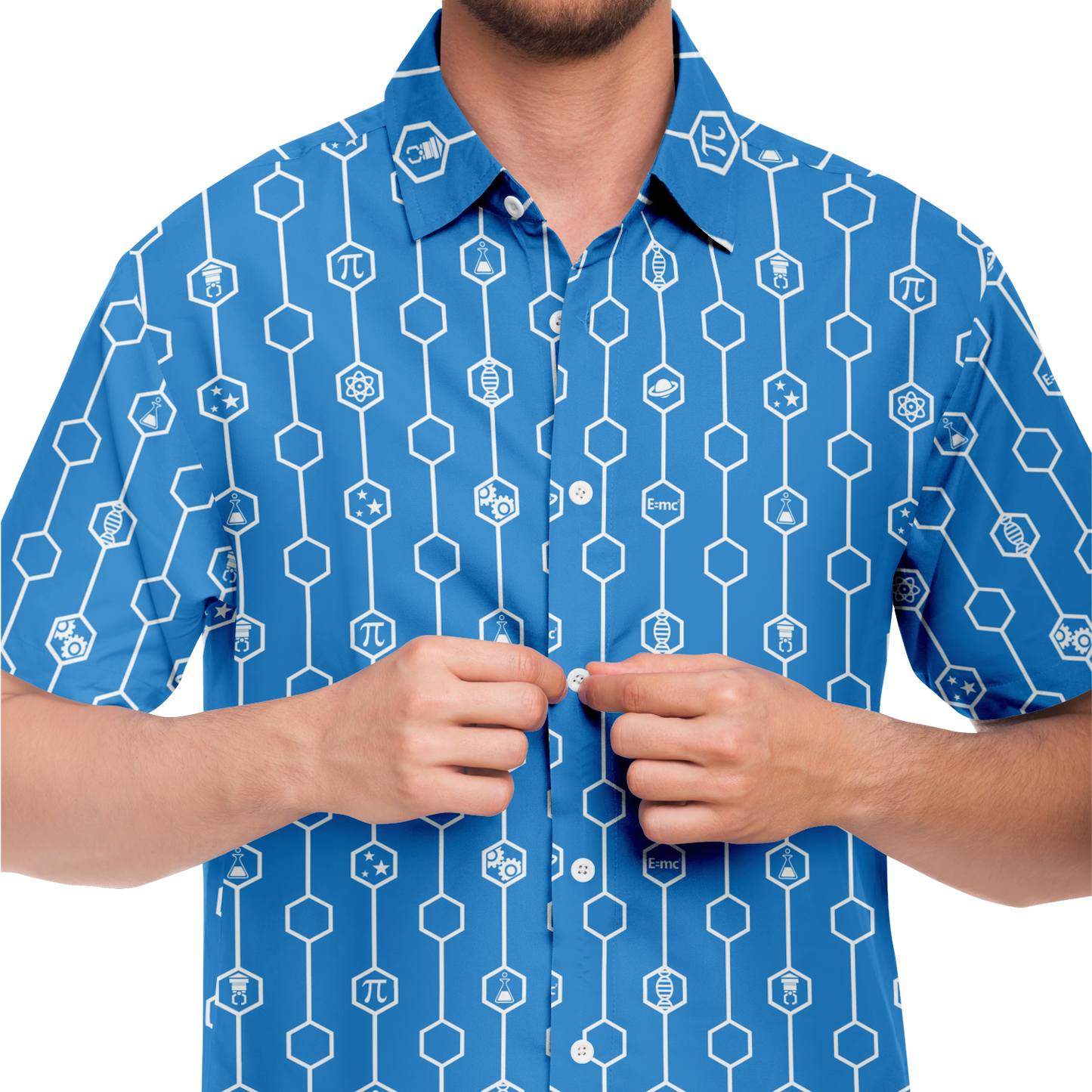 STEM ALOHA SHIRT - MK2 VARIANT - BLUE