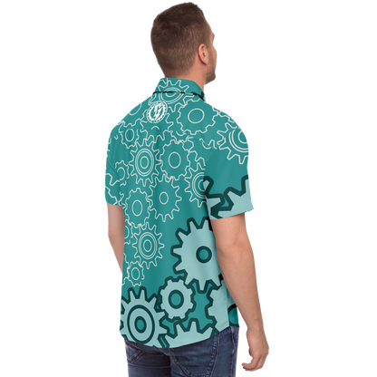 GEARS - ALOHA SHIRT - GREEN