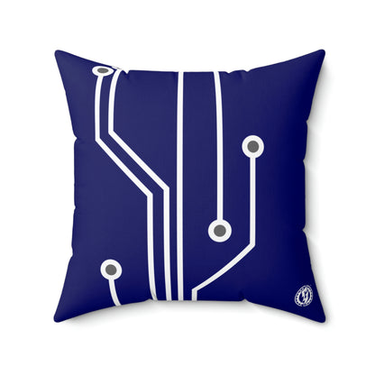 CALCULATOR SQUARE PILLOW - BLURPLE