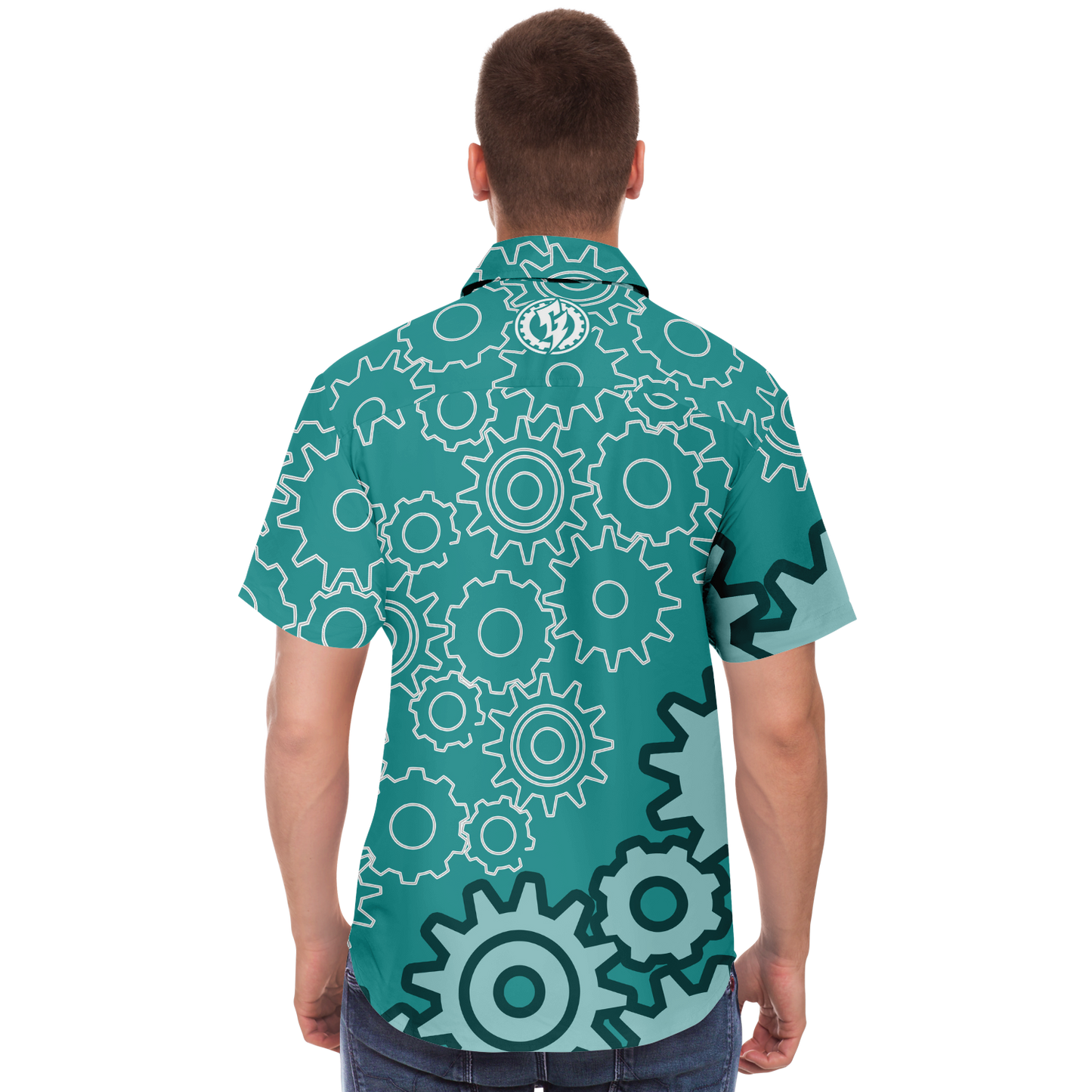 GEARS - ALOHA SHIRT - GREEN