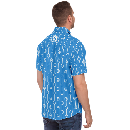 STEM ALOHA SHIRT - MK2 VARIANT - BLUE