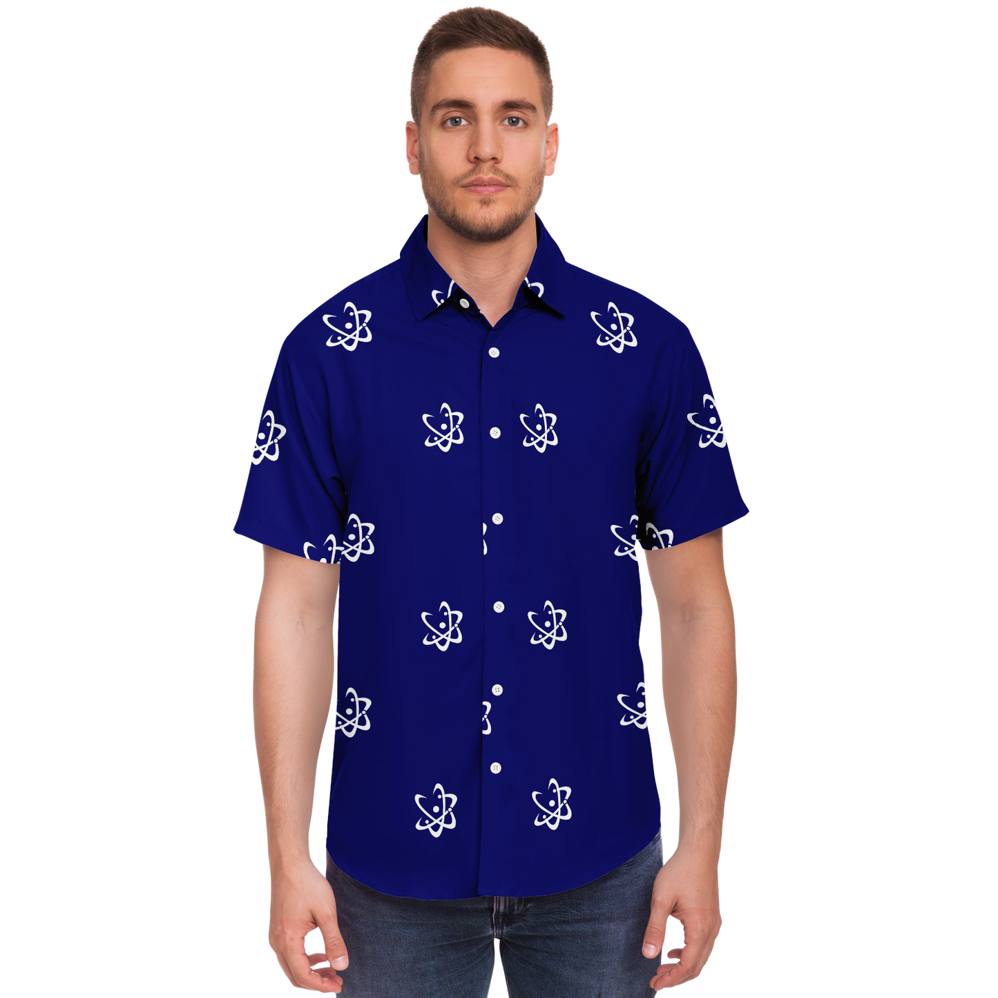 ATOMIC - ALOHA SHIRT - BLURPLE