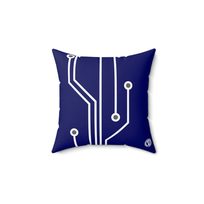 CALCULATOR SQUARE PILLOW - BLURPLE