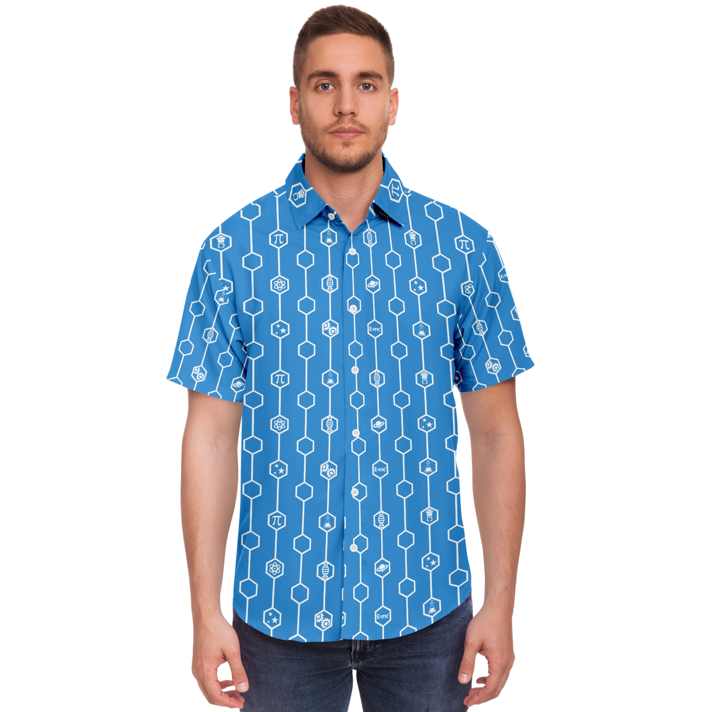 STEM ALOHA SHIRT - MK2 VARIANT - BLUE