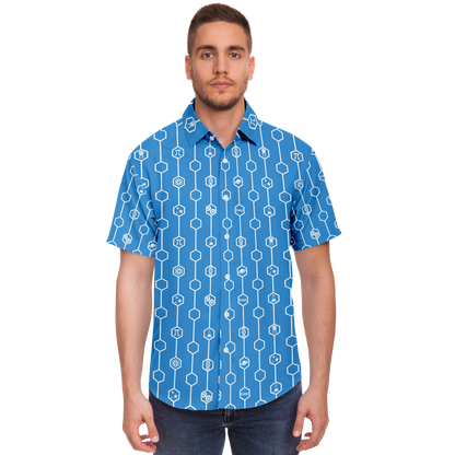 STEM ALOHA SHIRT - MK2 VARIANT - BLUE