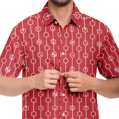 STEM ALOHA SHIRT - MK2 VARIANT - RED