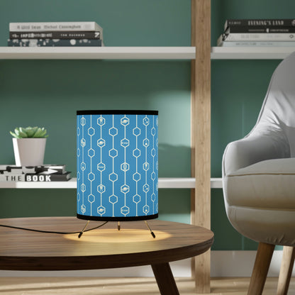 STEM TRIPOD TABLE LAMP - BLUE