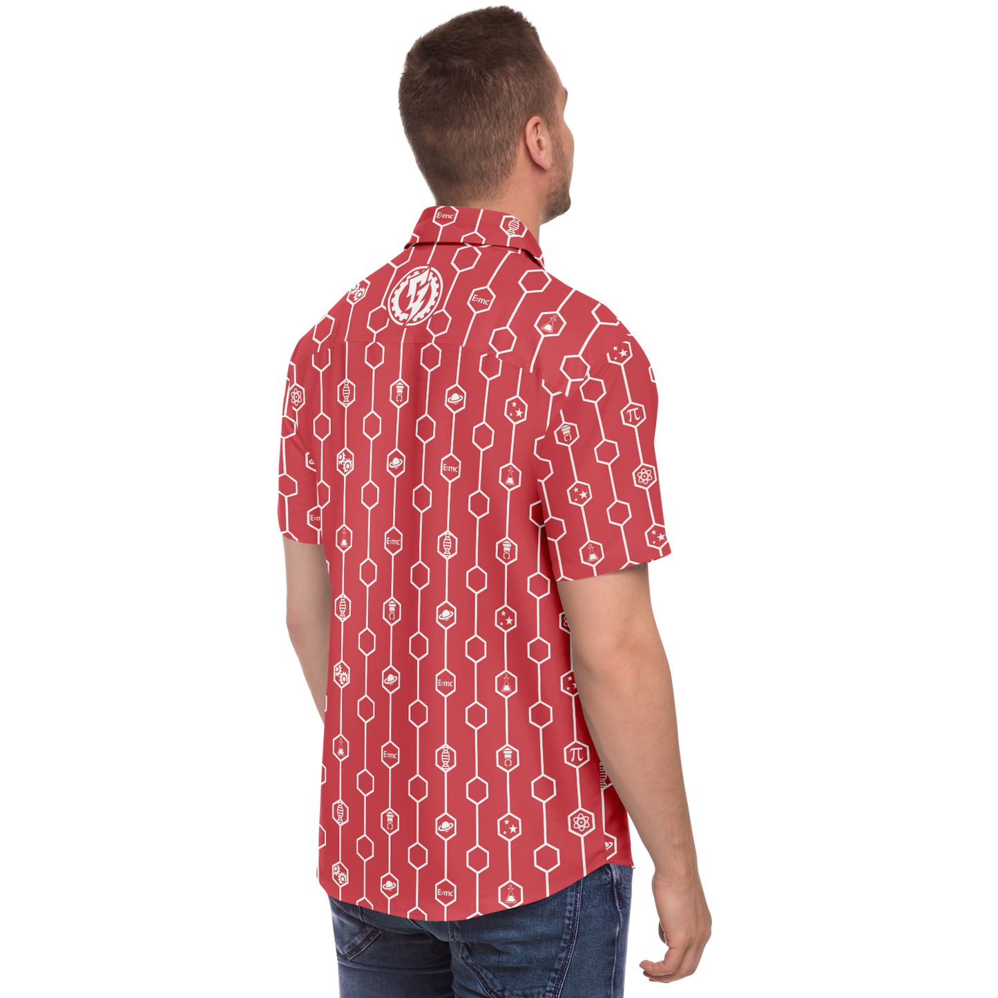 STEM ALOHA SHIRT - MK2 VARIANT - RED