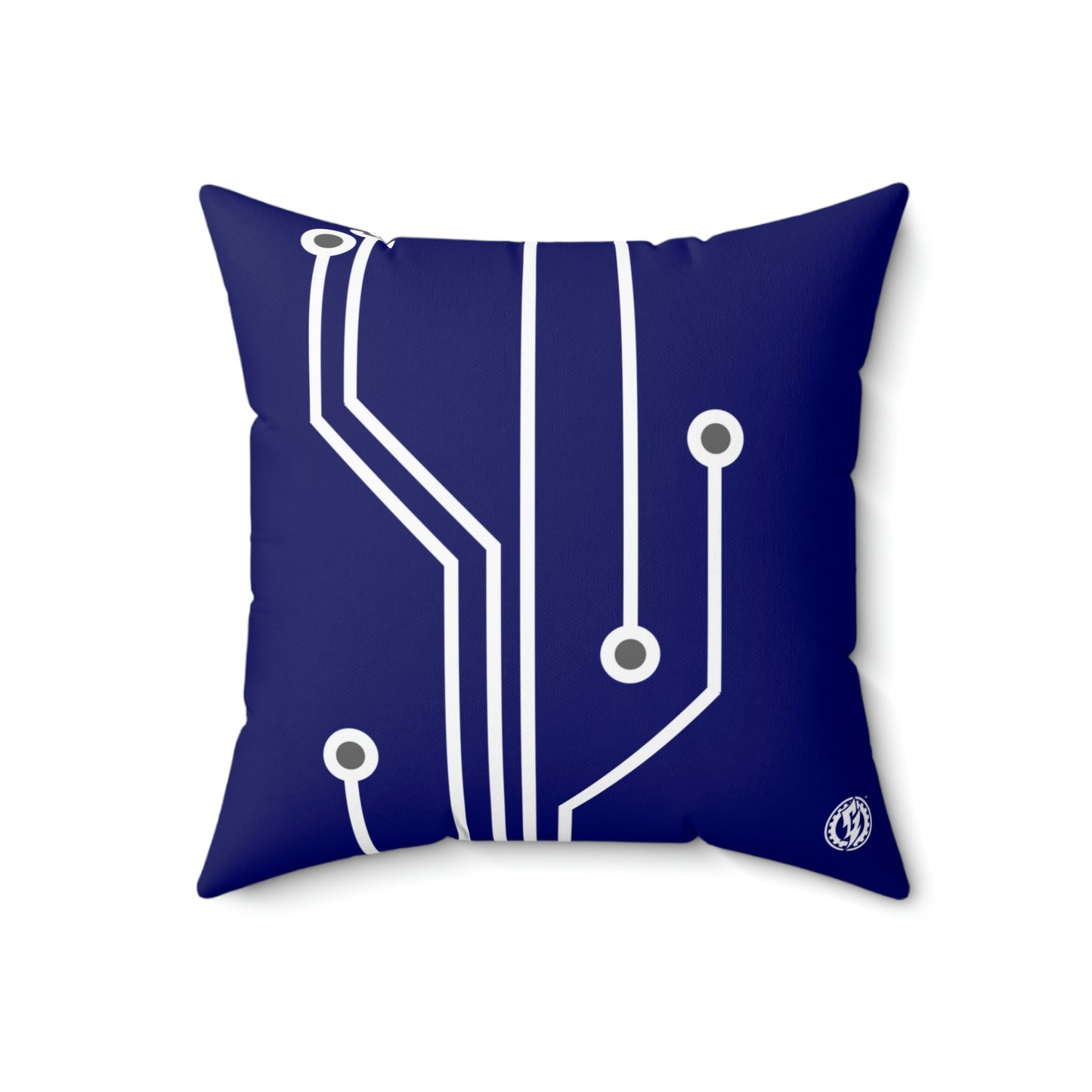 CALCULATOR SQUARE PILLOW - BLURPLE