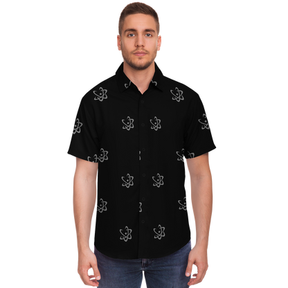 ATOMIC - ALOHA SHIRT - BLACK