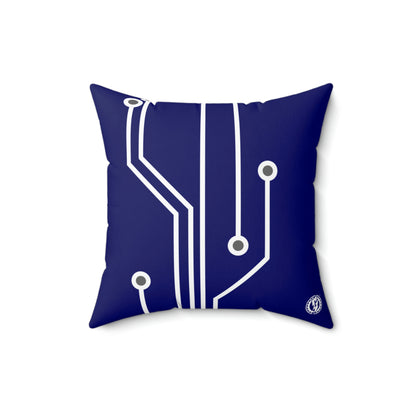 CALCULATOR SQUARE PILLOW - BLURPLE