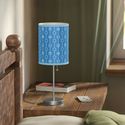 STEM DESK LAMP - BLUE