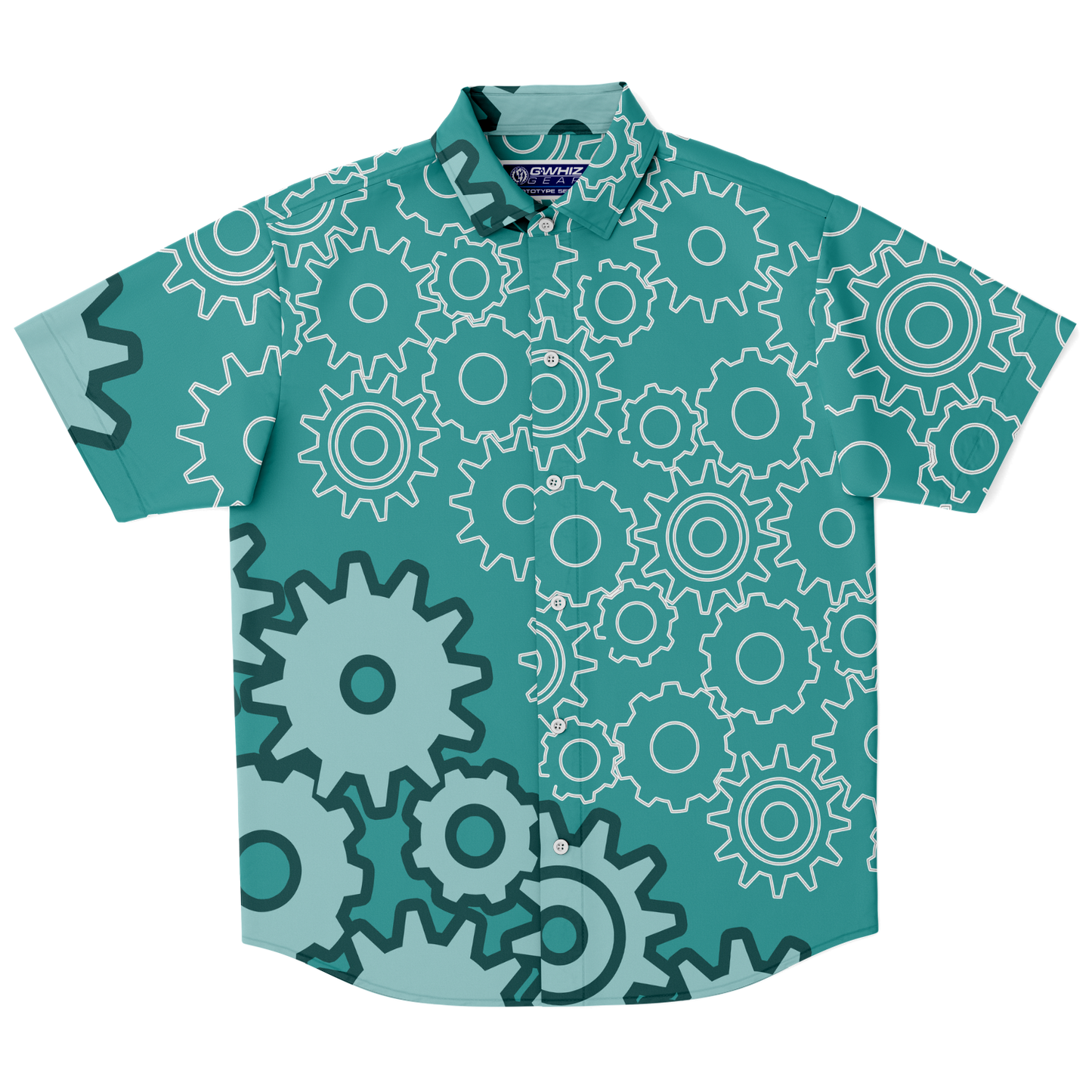 GEARS - ALOHA SHIRT - GREEN