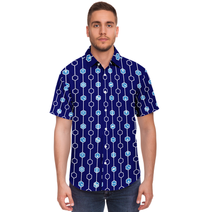 STEM ALOHA SHIRT - MK2 - BLURPLE