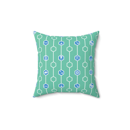 STEM SQUARE PILLOW - GREEN