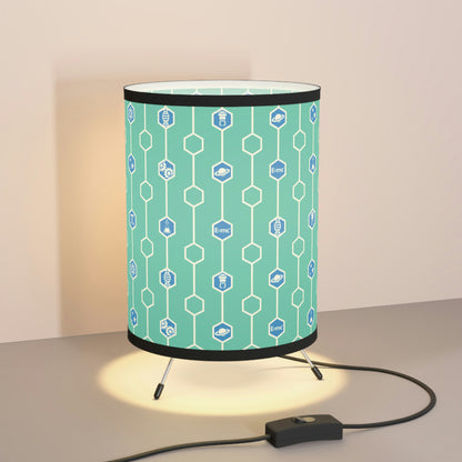 STEM TRIPOD TABLE LAMP - GREEN