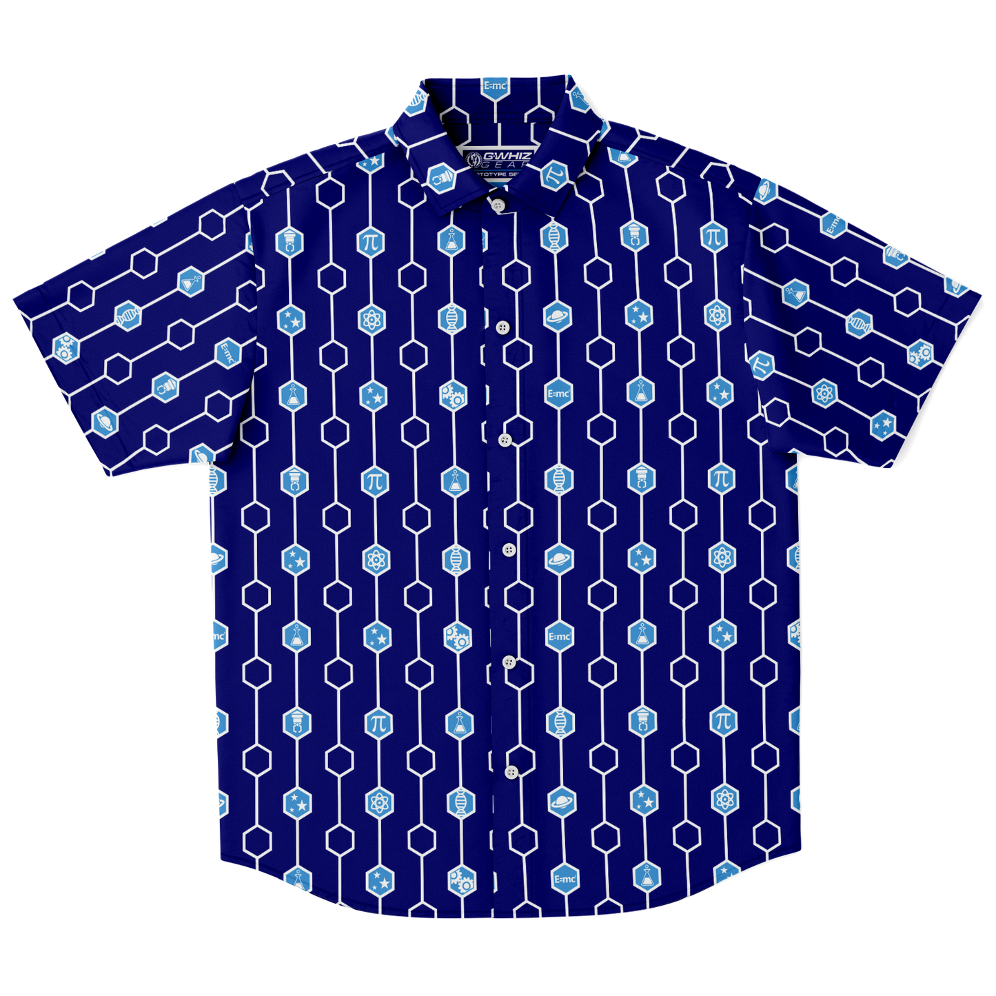 STEM ALOHA SHIRT - MK2 - BLURPLE