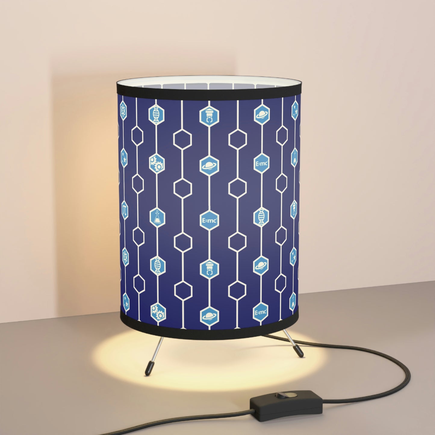 STEM TRIPOD TABLE LAMP - BLURPLE