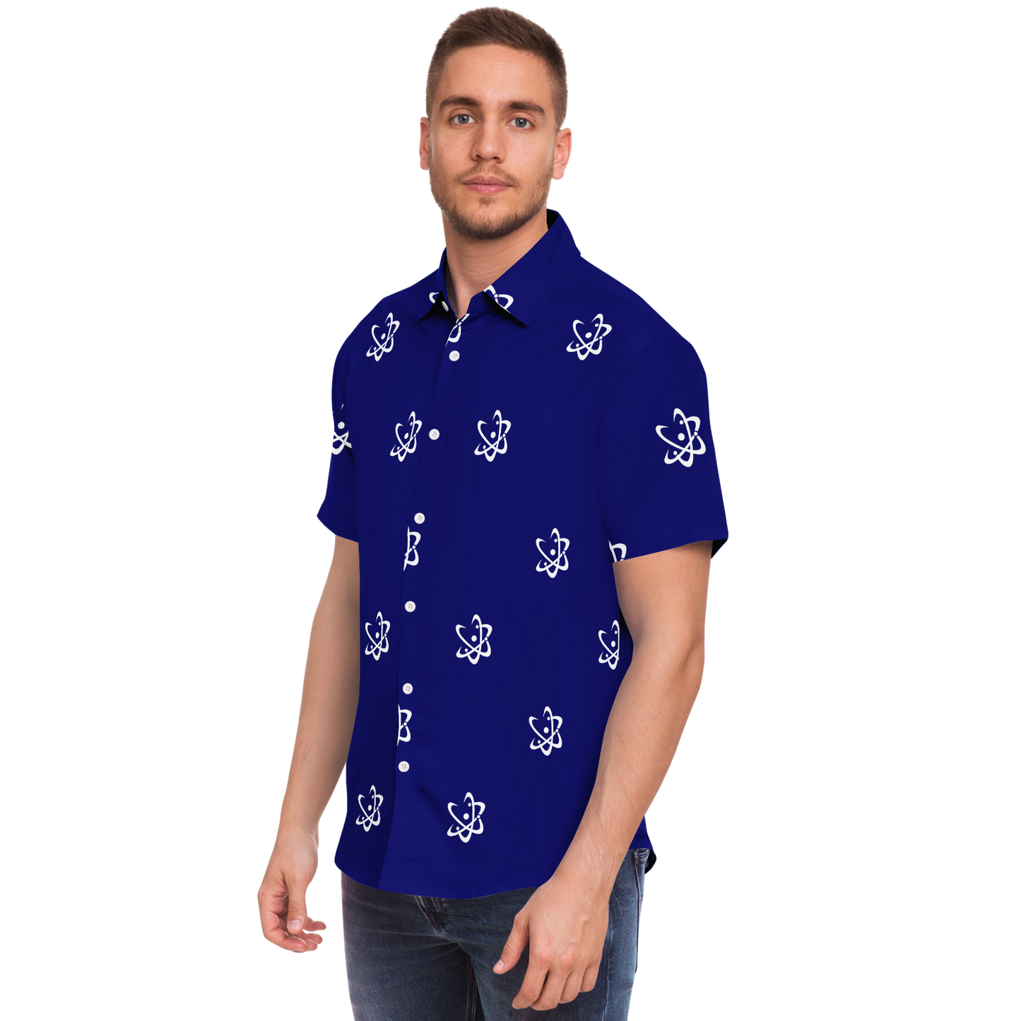 ATOMIC - ALOHA SHIRT - BLURPLE