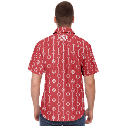 STEM ALOHA SHIRT - MK2 VARIANT - RED