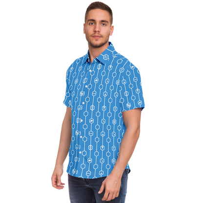 STEM ALOHA SHIRT - MK2 VARIANT - BLUE