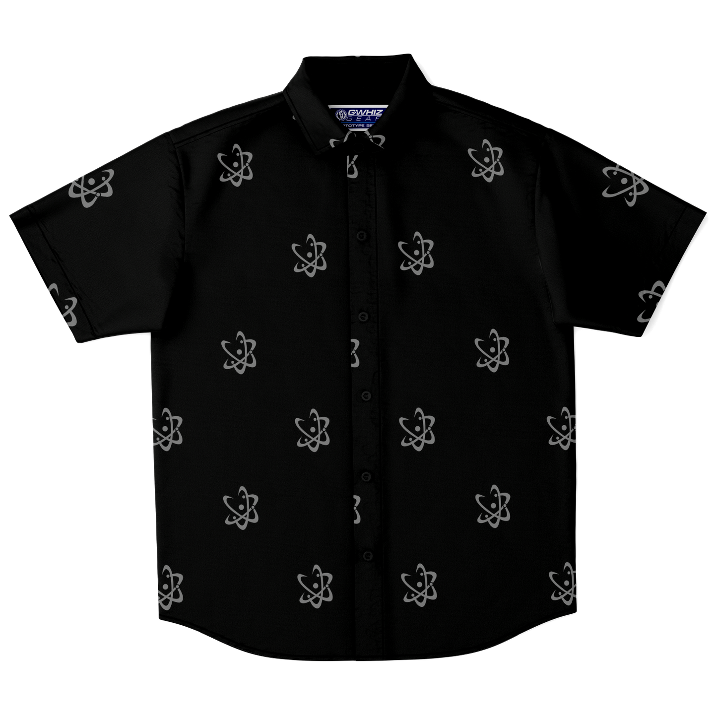 ATOMIC - ALOHA SHIRT - BLACK