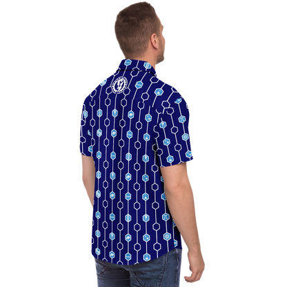 STEM ALOHA SHIRT - MK2 - BLURPLE