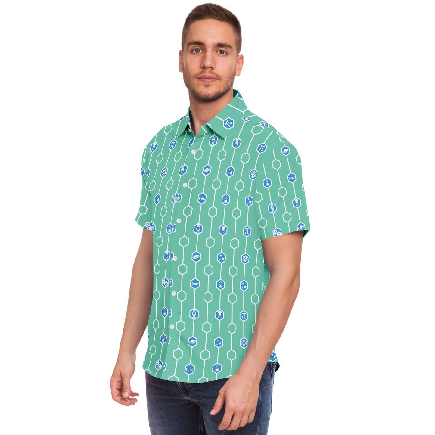 STEM ALOHA SHIRT - MK2 VARIANT - GREEN