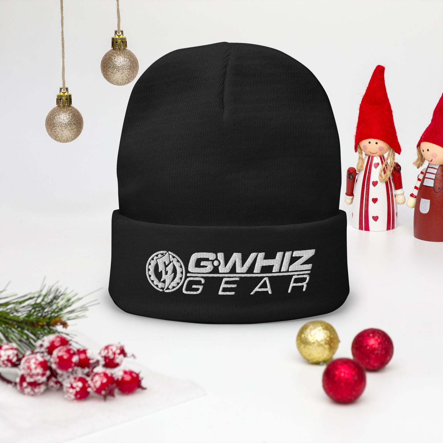 G-WHIZ GEAR EMBROIDERED BEANIE