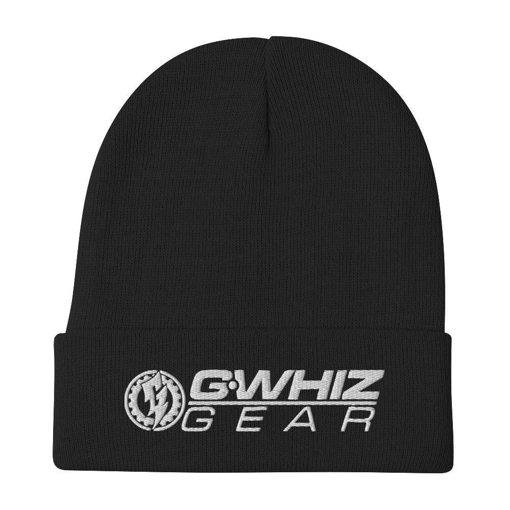 G-WHIZ GEAR EMBROIDERED BEANIE