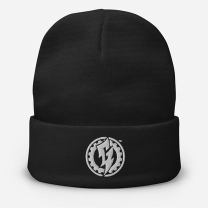 G-LIGHTNING EMBROIDERED BEANIE