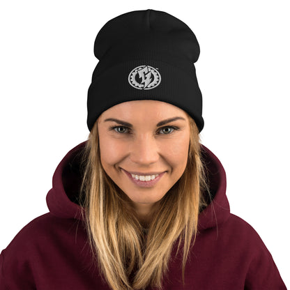 G-LIGHTNING EMBROIDERED BEANIE