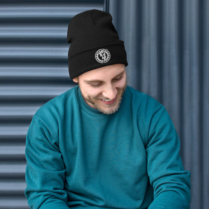 G-LIGHTNING EMBROIDERED BEANIE