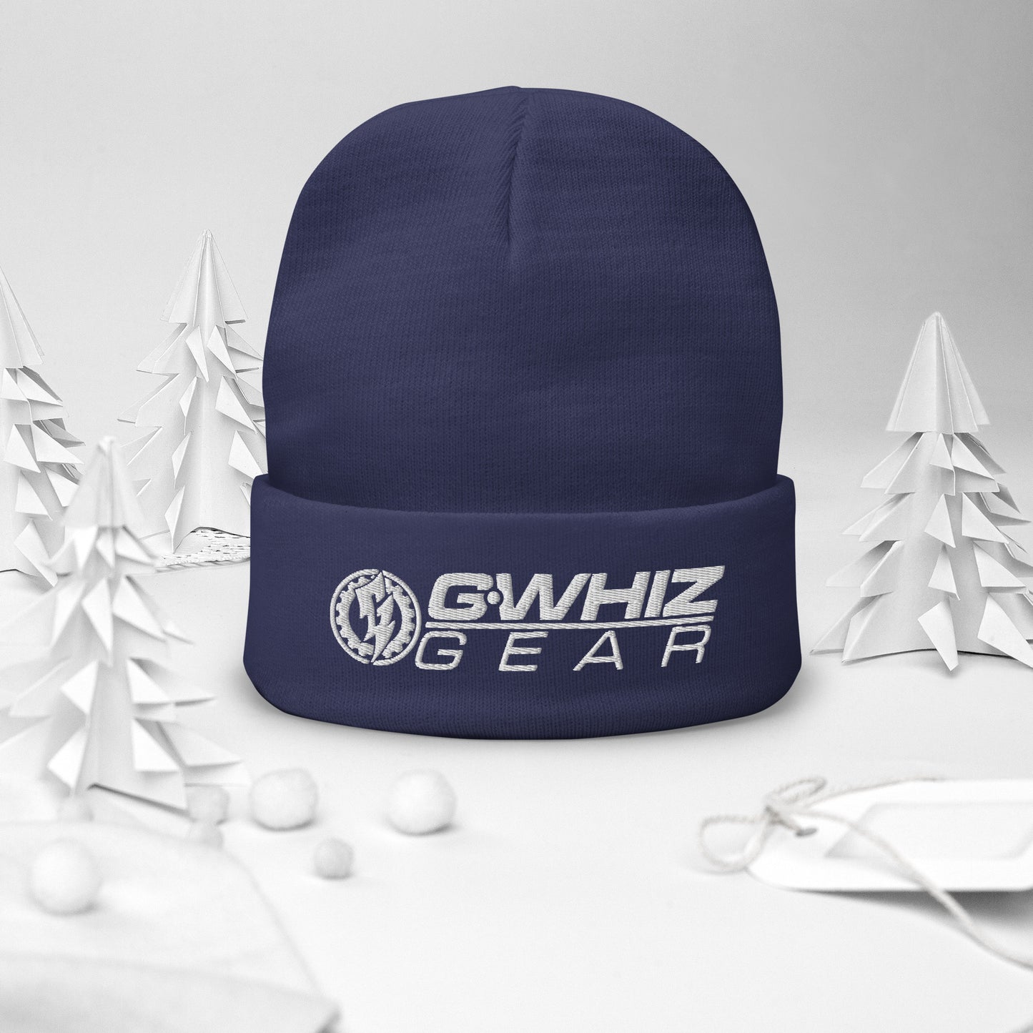 G-WHIZ GEAR EMBROIDERED BEANIE