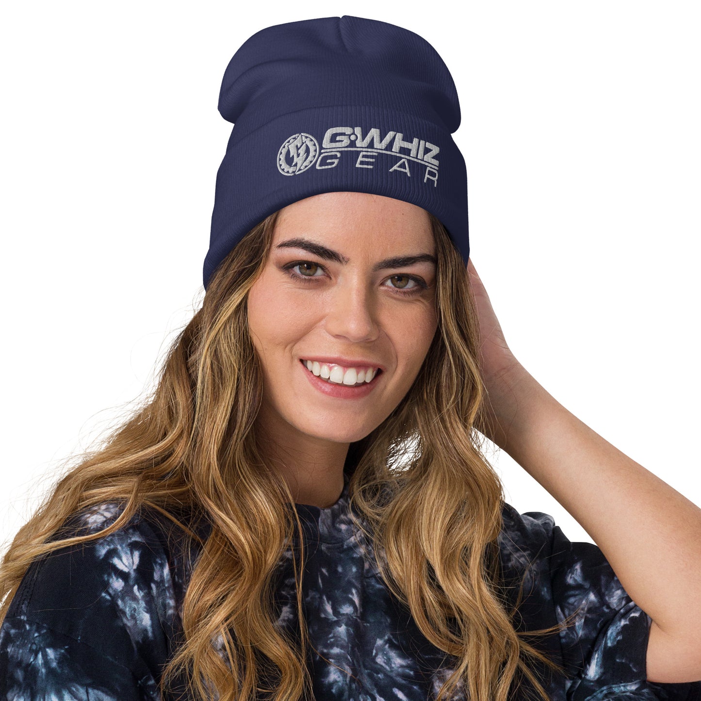 G-WHIZ GEAR EMBROIDERED BEANIE