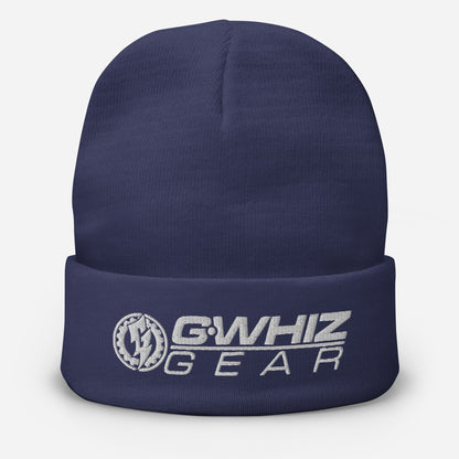 G-WHIZ GEAR EMBROIDERED BEANIE