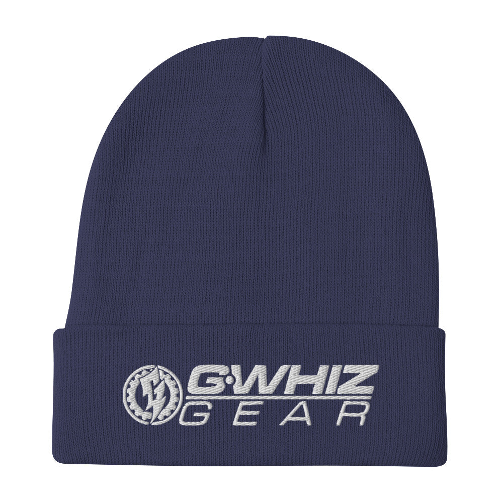 G-WHIZ GEAR EMBROIDERED BEANIE