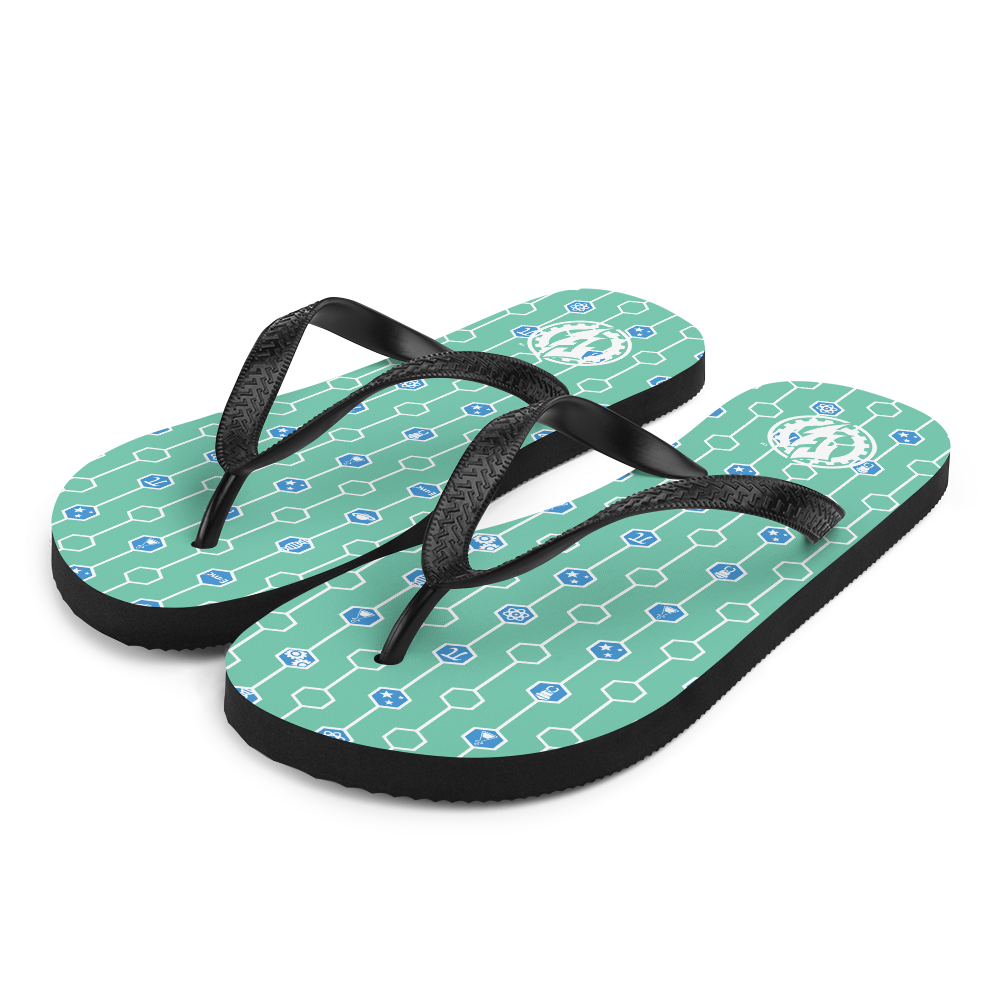 STEM - MK2 - FLIP-FLOPS - GREEN