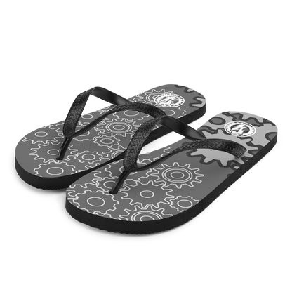 GEARS - FLIP-FLOPS - GRAY