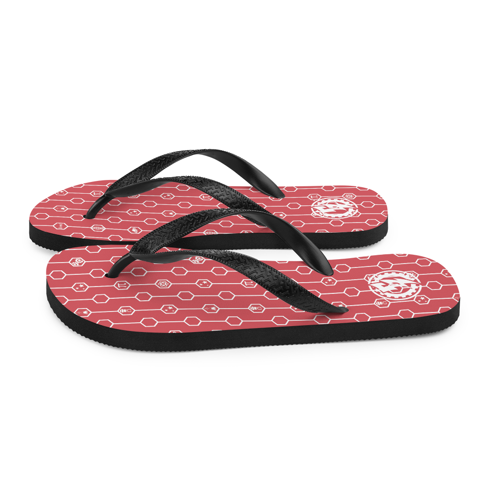 STEM - MK2 - FLIP-FLOPS - RED