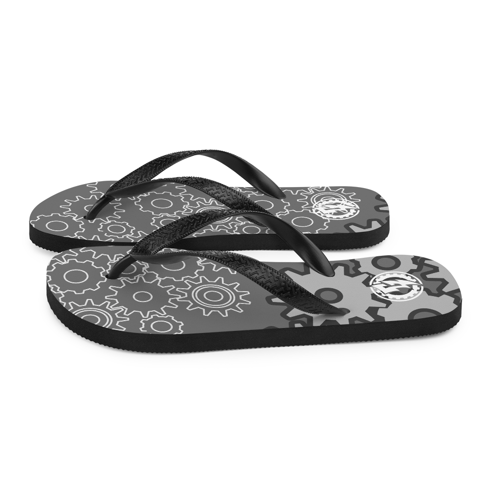 GEARS - FLIP-FLOPS - GRAY